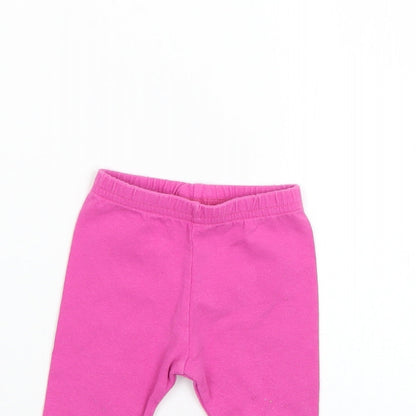 M&Co Baby Pink   Cropped Trousers Size 0-3 Months