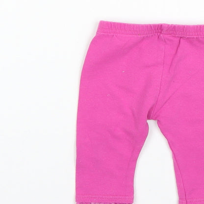 M&Co Baby Pink   Cropped Trousers Size 0-3 Months