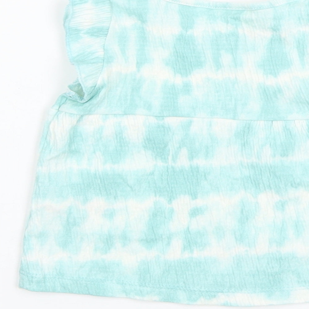 F&F Baby Multicoloured Geometric  Basic T-Shirt Size 0-3 Months