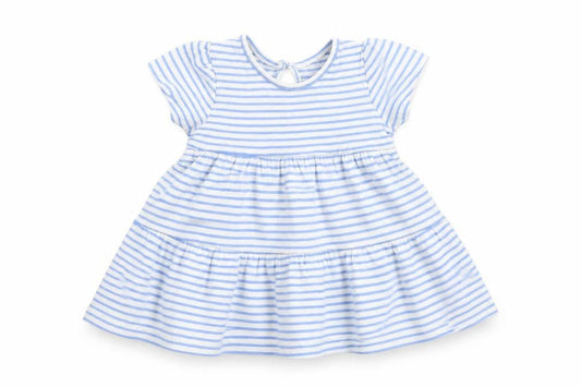 Primark Baby Blue Striped  Fit & Flare  Size 3-6 Months