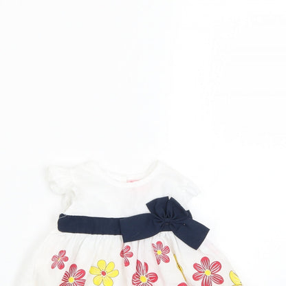 Baby C Baby Multicoloured Geometric  Fit & Flare  Size 0-3 Months