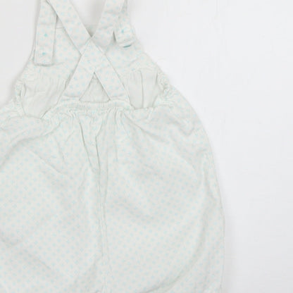 TU Baby Multicoloured Floral  Dungaree Outfit/Set Size 0-3 Months