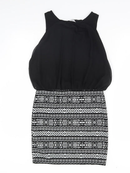 New Look Womens Black   Pencil Dress  Size 10