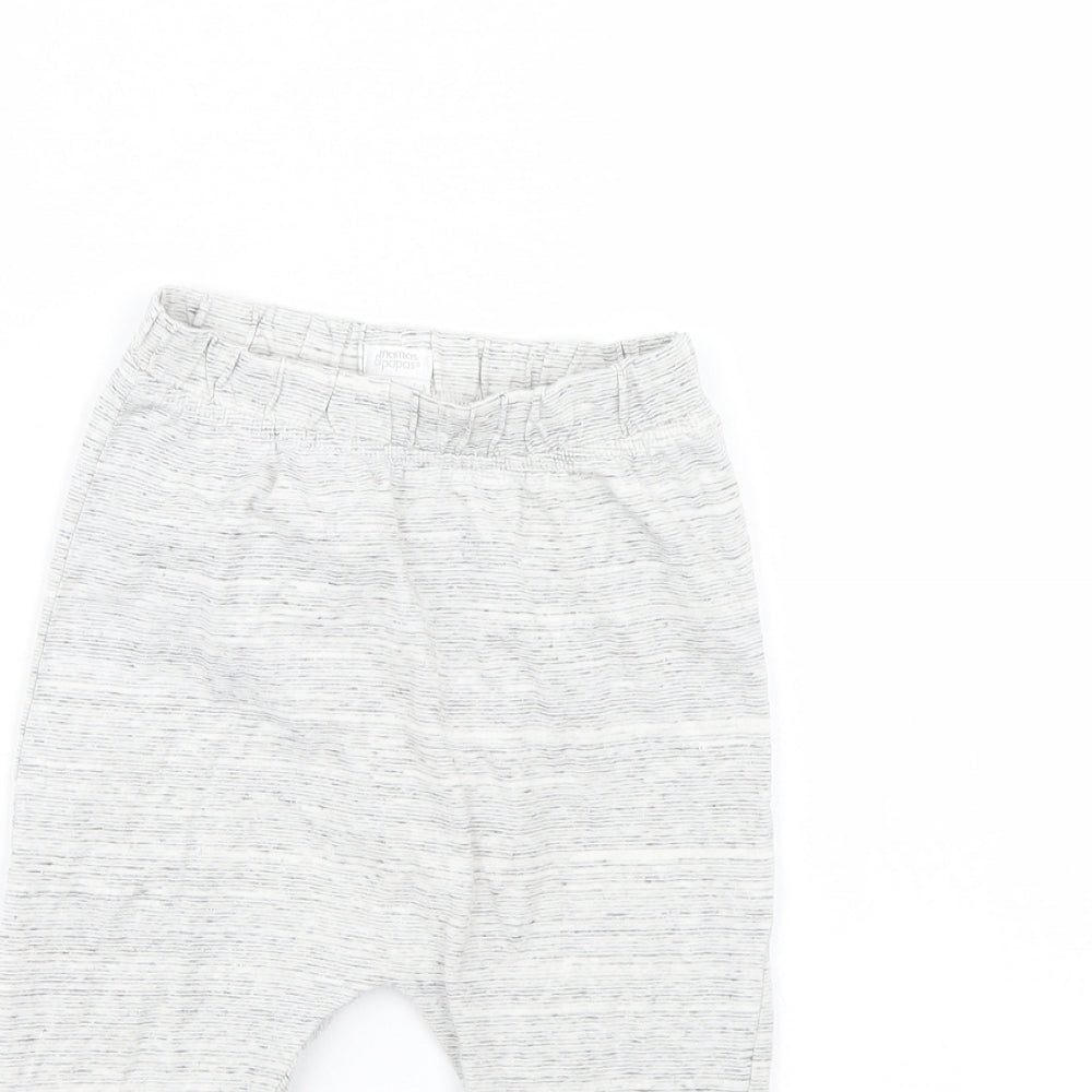 mamas & papas Girls Grey   Jogger Trousers Size 18 Months