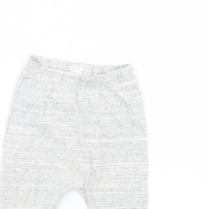 mamas & papas Girls Grey   Jogger Trousers Size 18 Months