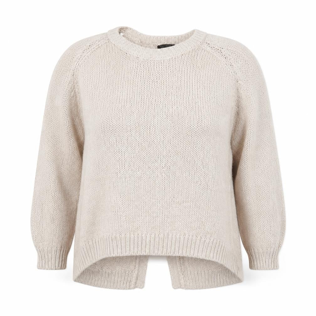 Womens UK Size 14 New Look Beige Pullover Jumper