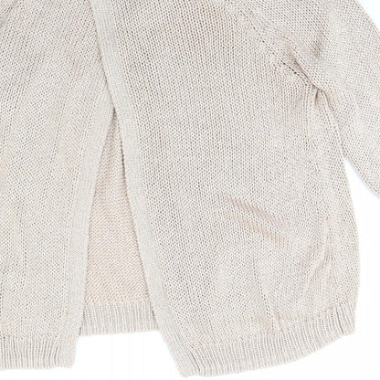 Womens UK Size 14 New Look Beige Pullover Jumper