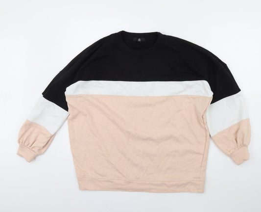 Womens UK Size 12 Missguided Pink Pullover Jumper