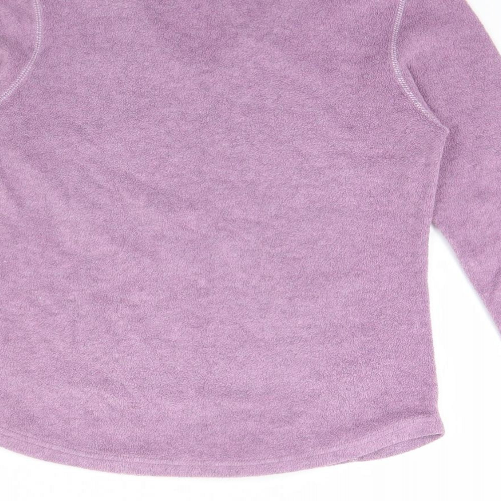 Womens UK Size S M&Co Purple Basic Blouse