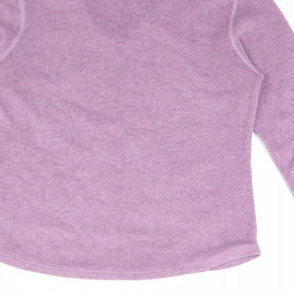 Womens UK Size S M&Co Purple Basic Blouse