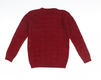 Choice Womens Red   Pullover Jumper Size S