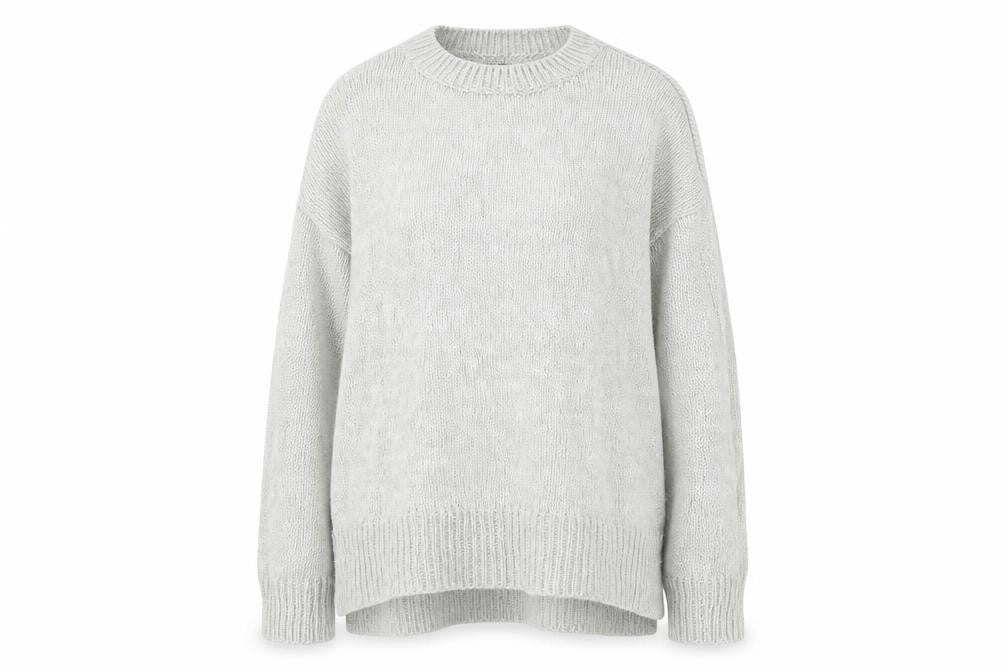 Womens UK Size M New Look Grey Pullover Jumper