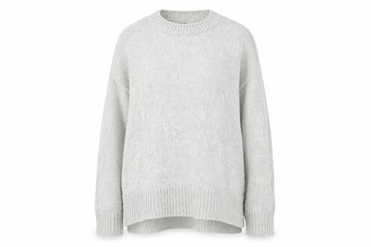 Womens UK Size M New Look Grey Pullover Jumper