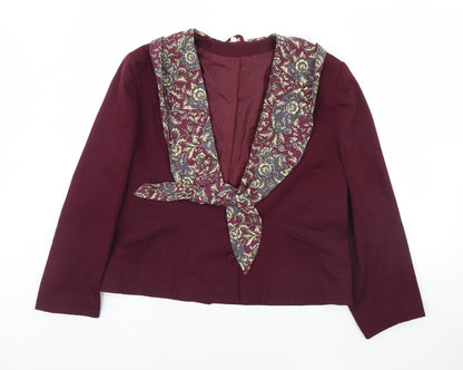 Womens UK Size 18 Preworn Purple Jacket