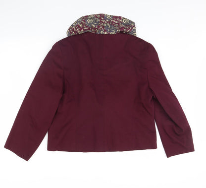Womens UK Size 18 Preworn Purple Jacket