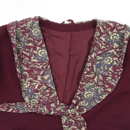 Womens UK Size 18 Preworn Purple Jacket