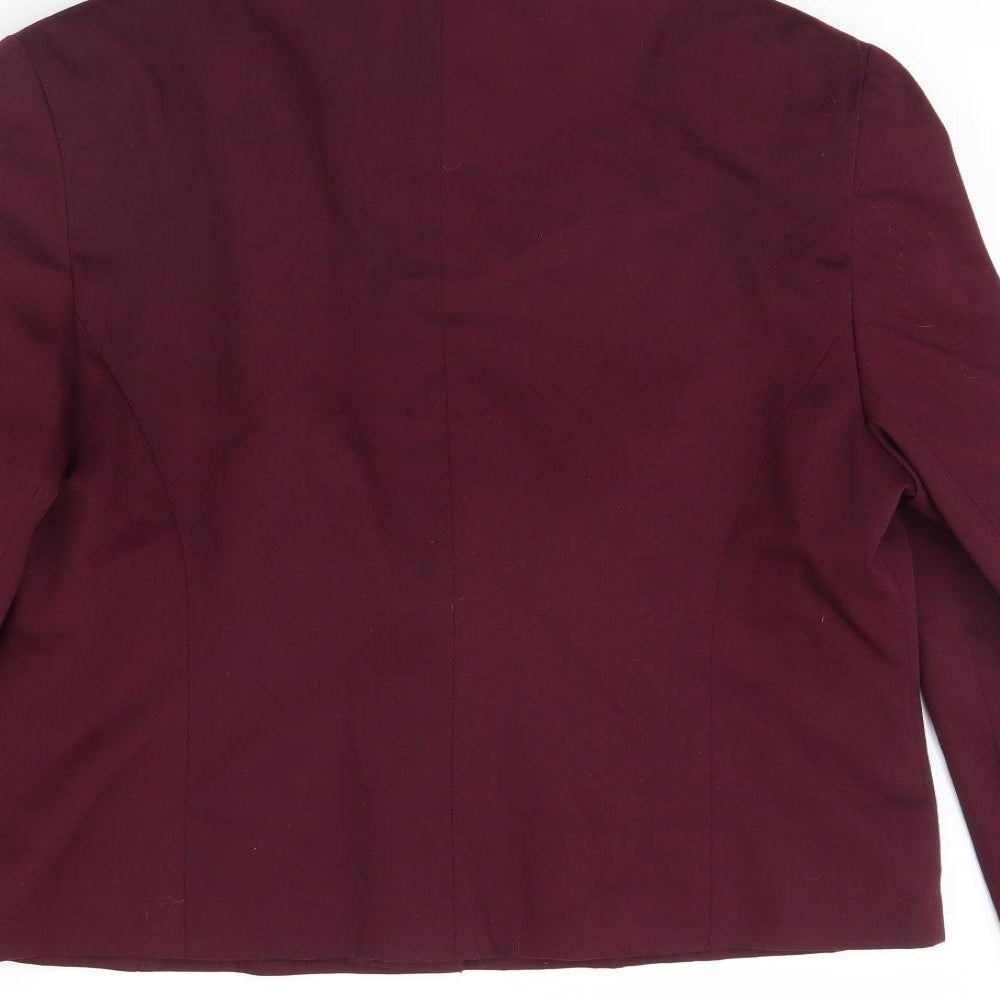 Womens UK Size 18 Preworn Purple Jacket