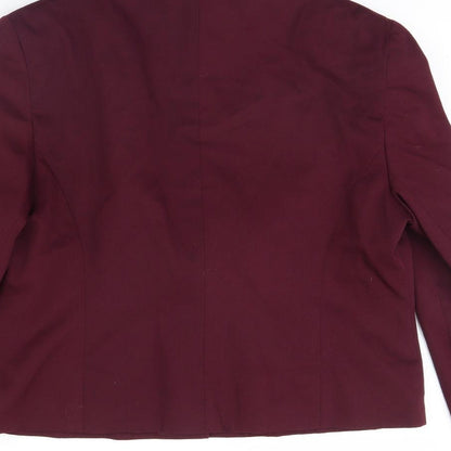 Womens UK Size 18 Preworn Purple Jacket