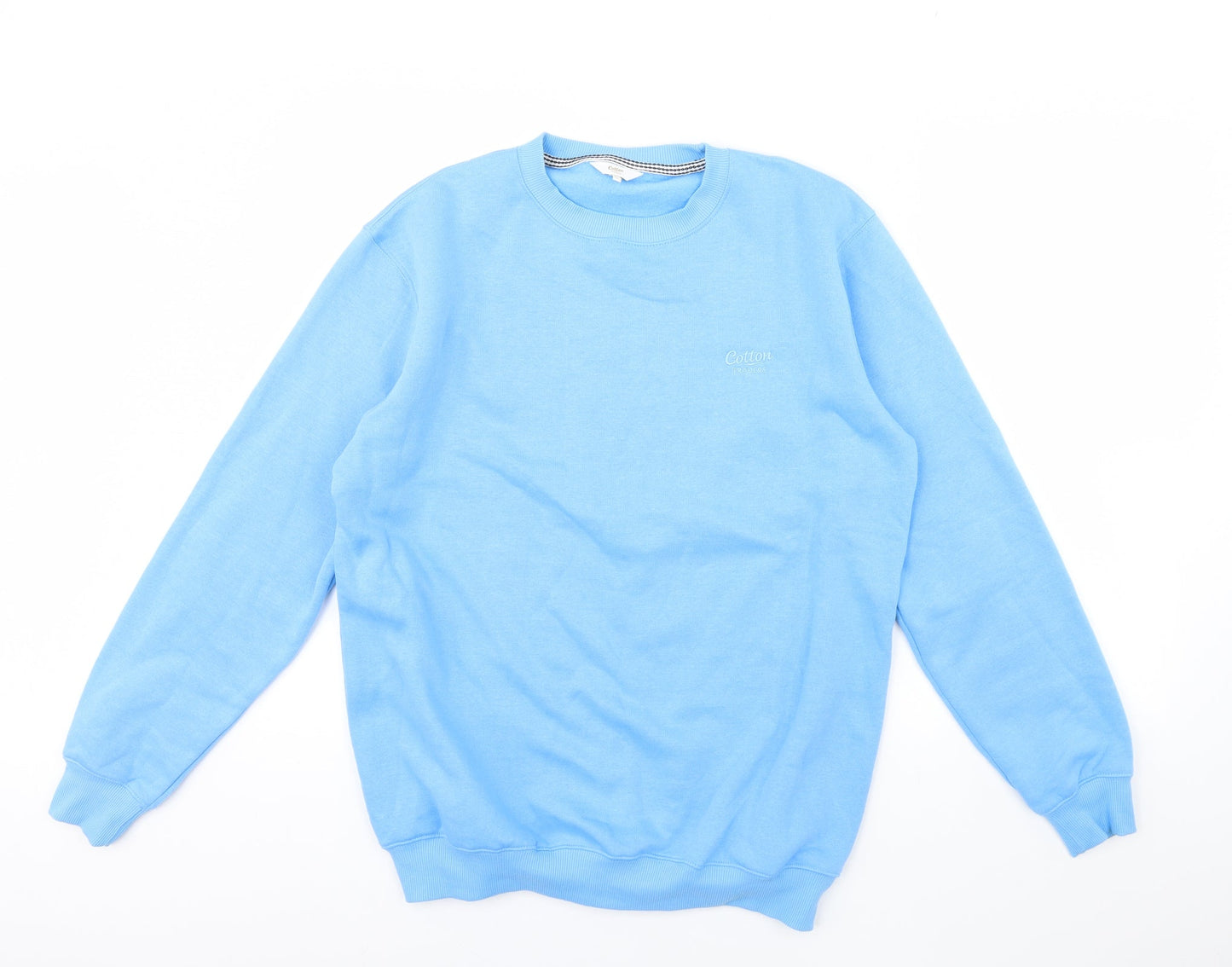 Cotton Traders Mens Blue   Pullover Jumper Size M