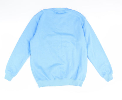 Cotton Traders Mens Blue   Pullover Jumper Size M
