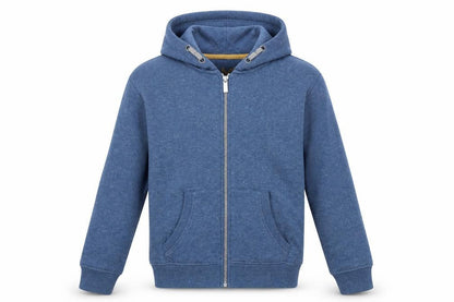 Front view of Primark boys’ blue jacket, size 9, years