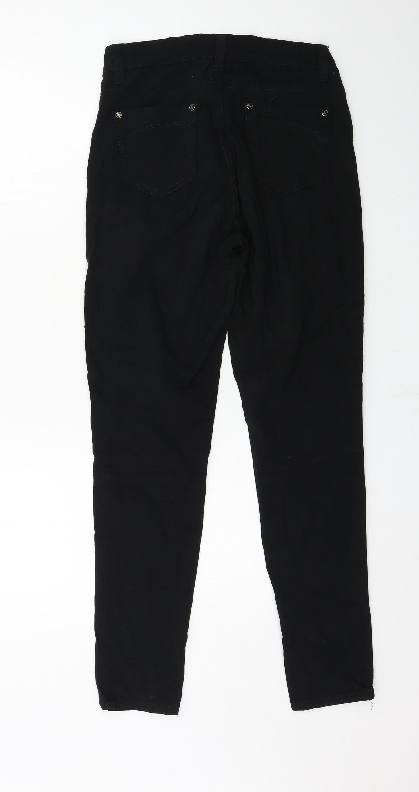 G-Smack Womens Black   Trousers  Size 10 L27 in
