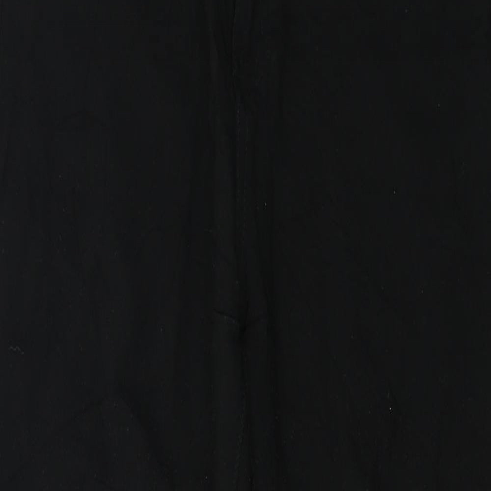 G-Smack Womens Black   Trousers  Size 10 L27 in