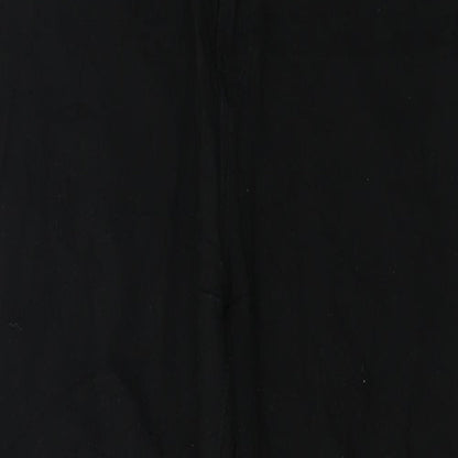 G-Smack Womens Black   Trousers  Size 10 L27 in