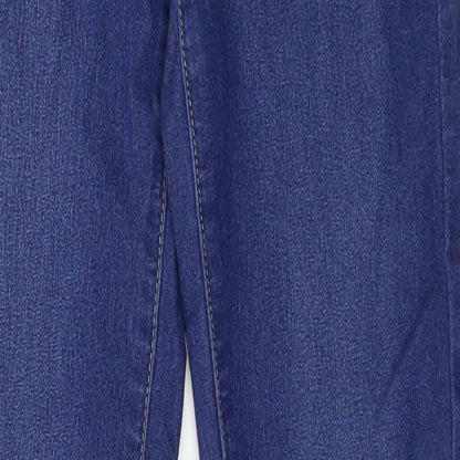 Denim & Co. Womens Blue  Denim Skinny Jeans Size 4 L28 in