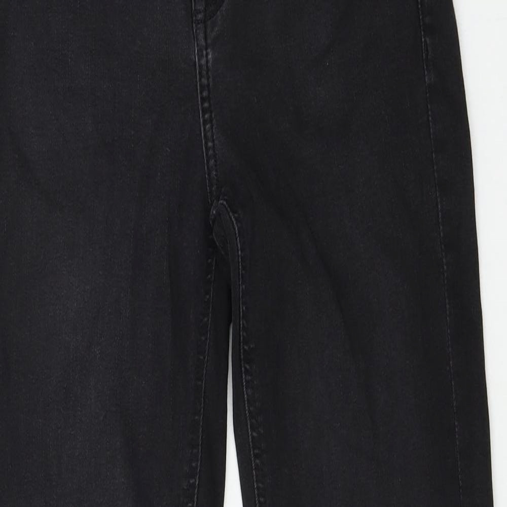 Womens UK Size 28 in Preworn Regular Fit Skinny Black Jeans