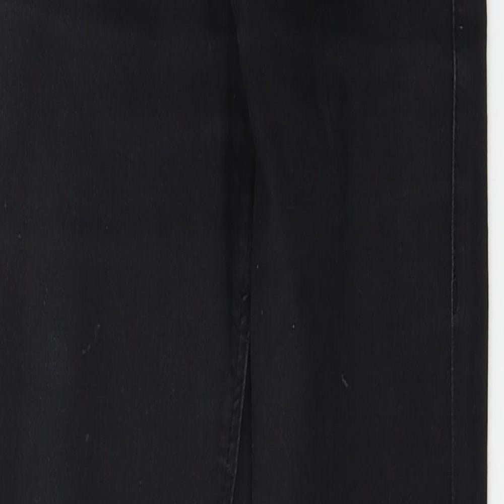 Topshop Womens Black  Denim Skinny Jeans Size 26 in L32 in