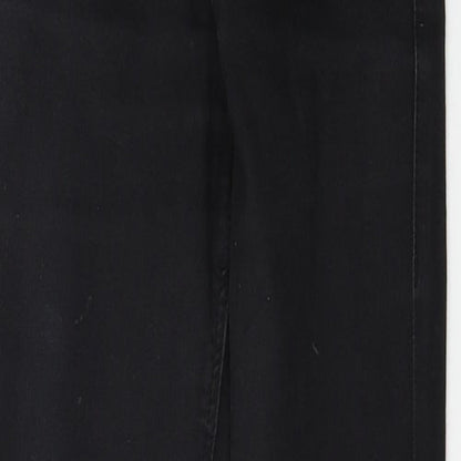 Topshop Womens Black  Denim Skinny Jeans Size 26 in L32 in