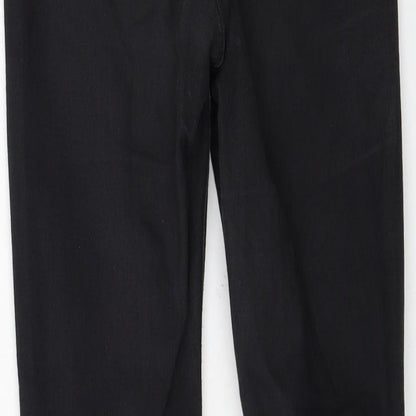 Topshop Womens Black  Denim Skinny Jeans Size 26 in L32 in