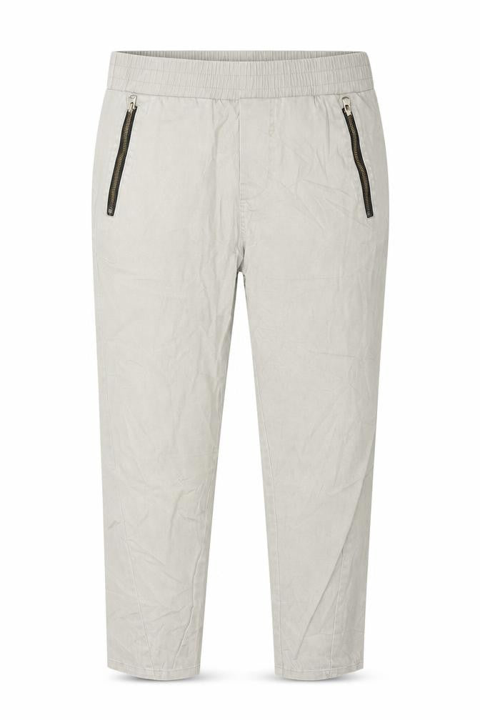 Front view of Shine Original women’s grey trousers, size UK 32, in, 25.5-inch leg
