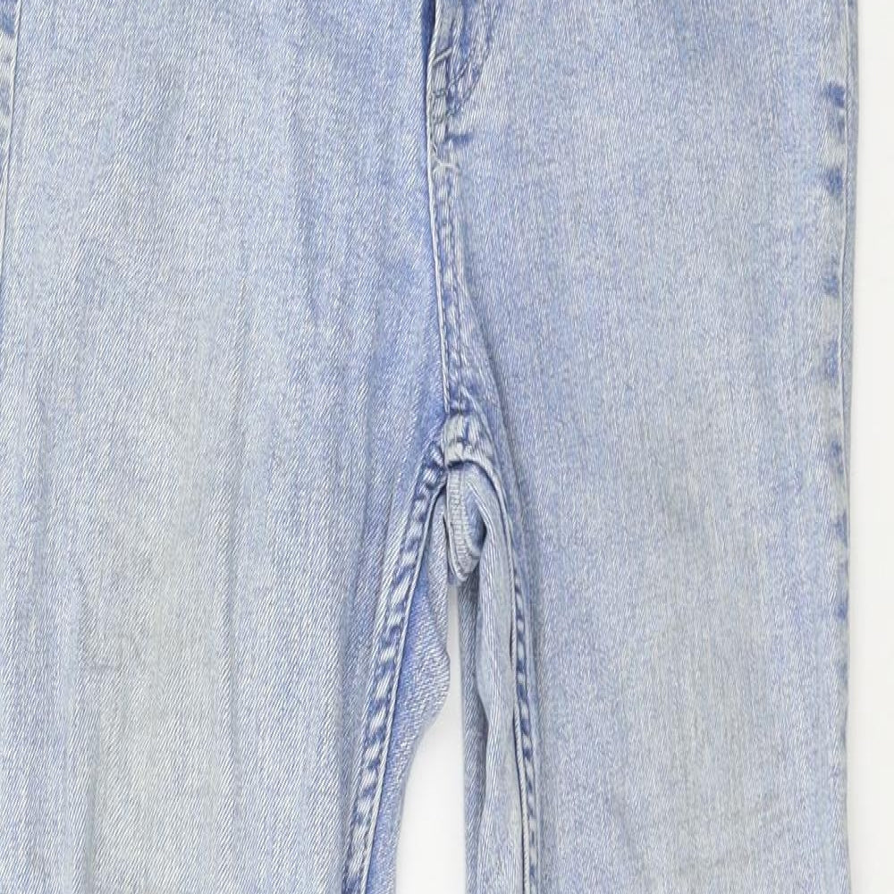 Womens UK Size 8 H&M Regular Fit Skinny Blue Jeans