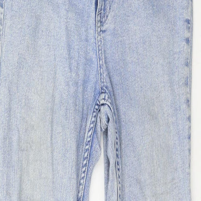 Womens UK Size 8 H&M Regular Fit Skinny Blue Jeans