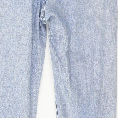 Womens UK Size 8 H&M Regular Fit Skinny Blue Jeans