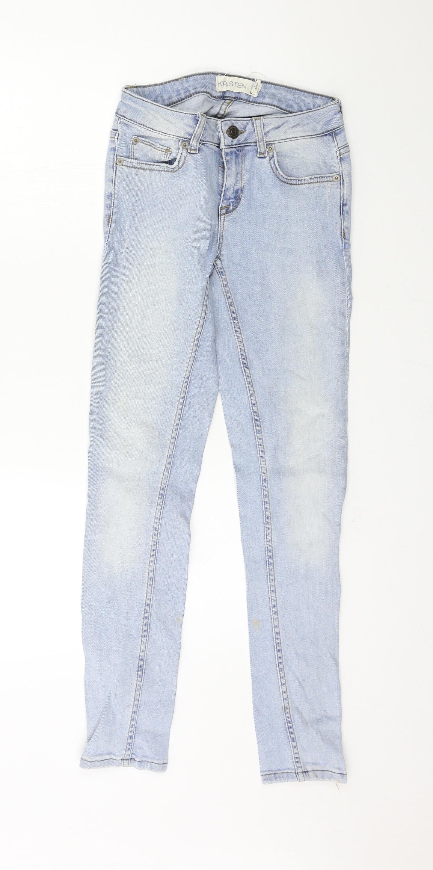 Perfect Jeans Womens Blue  Denim Skinny Jeans Size 25 in L30 in