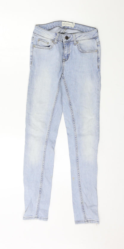 Perfect Jeans Womens Blue  Denim Skinny Jeans Size 25 in L30 in