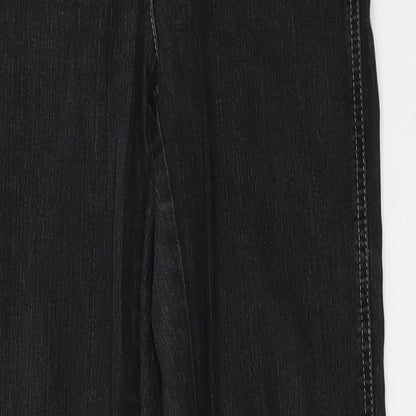 Preworn Womens Grey  Denim Straight Jeans Size 30 in L31 in