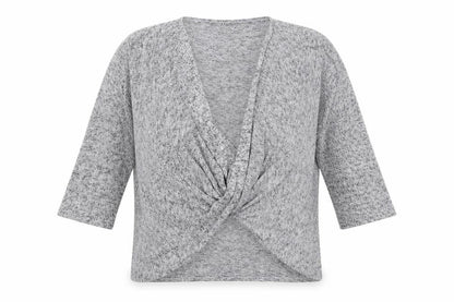 Womens UK Size M AX Paris Grey Basic Blouse