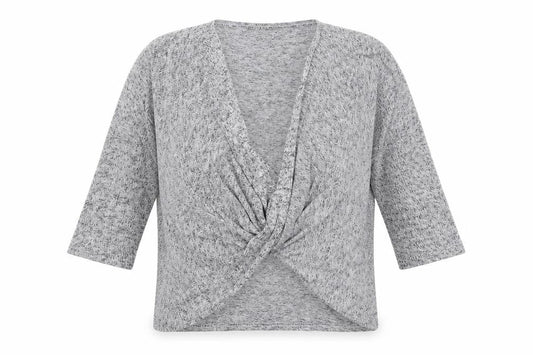 Womens UK Size M AX Paris Grey Basic Blouse