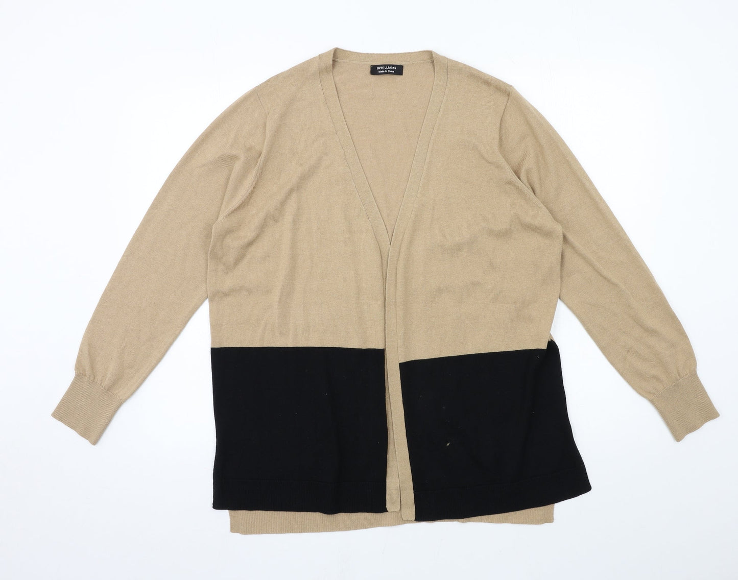 J.D.Williams Womens Brown  Knit Cardigan Jumper Size 12