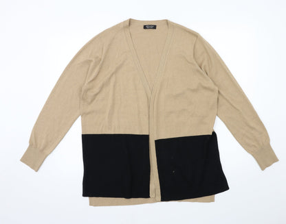 J.D.Williams Womens Brown  Knit Cardigan Jumper Size 12