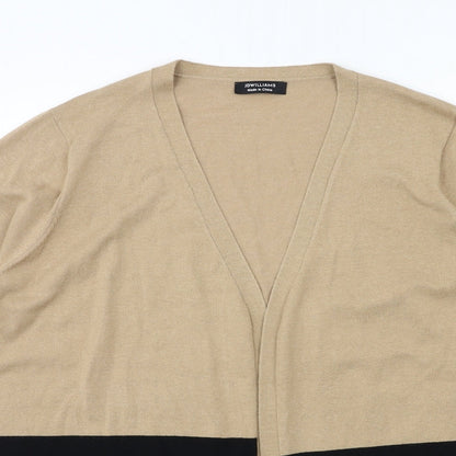 J.D.Williams Womens Brown  Knit Cardigan Jumper Size 12