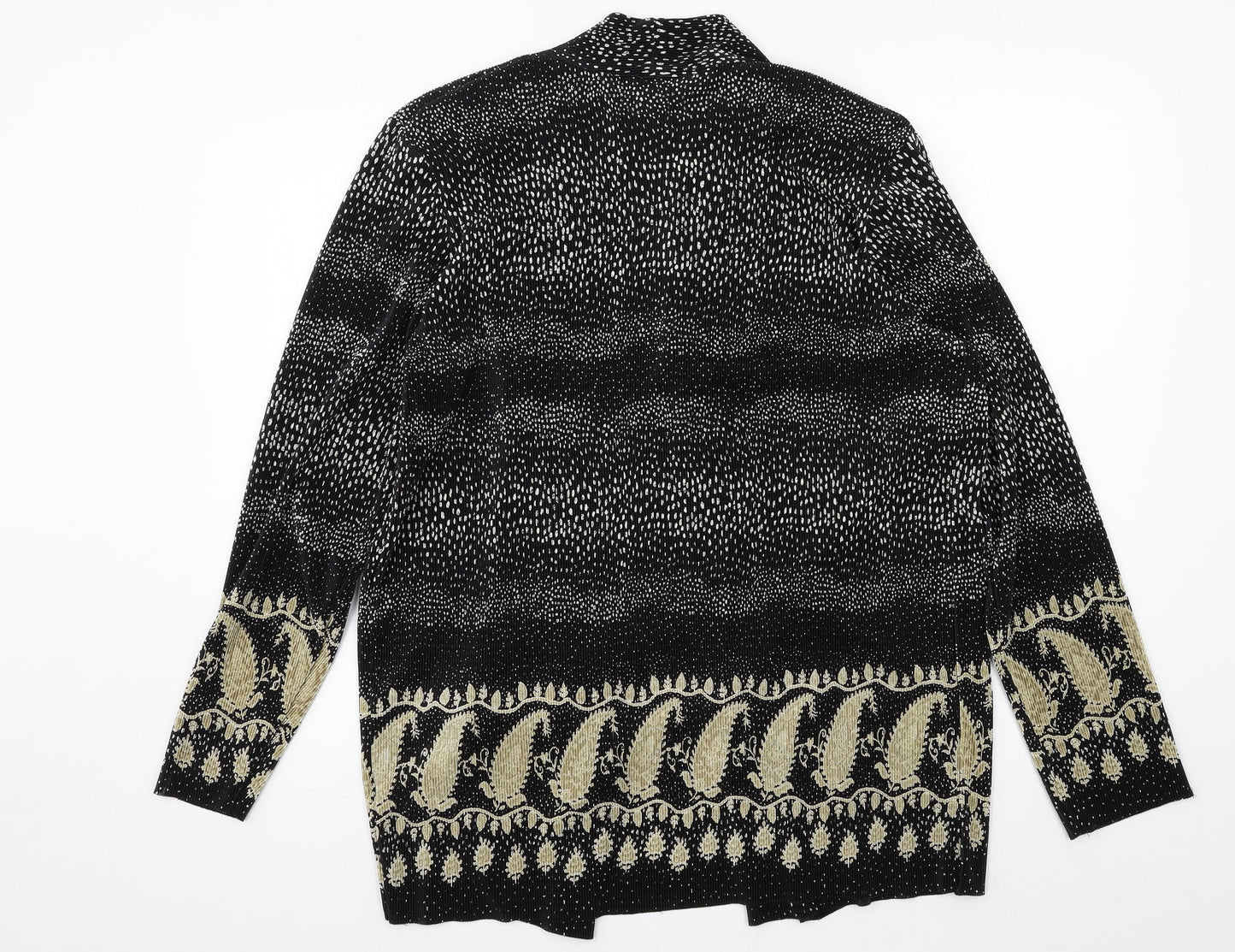 Womens UK Size 14 Berkertex Black Cardigan Jumper