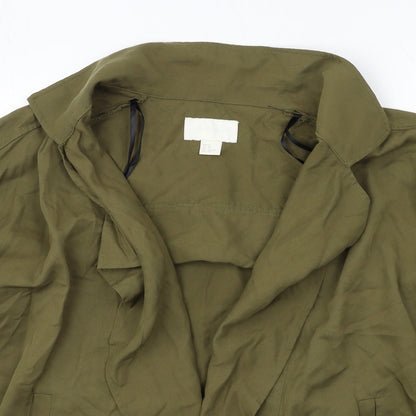 Womens UK Size XS H&M Green Jacket