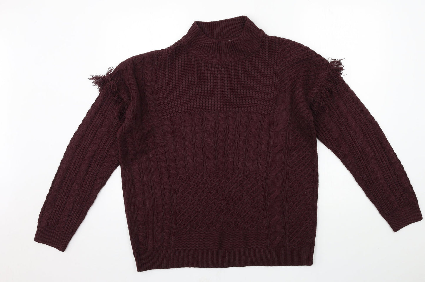 Womens UK Size 14 Select Purple Pullover Jumper