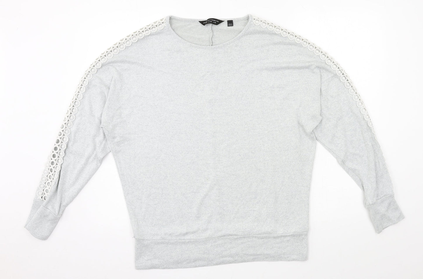 Womens UK Size 12 Dorothy Perkins Grey Pullover Jumper