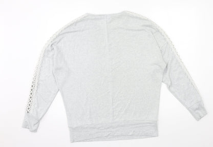 Womens UK Size 12 Dorothy Perkins Grey Pullover Jumper